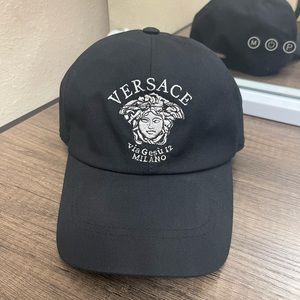 Versace Medusa Logo Baseball Cap
